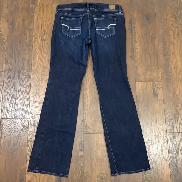 American Eagle Stretch Dark Wash Slim Boot Jeans - Picture 5 of 5